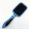 Peine masajeador para champú peine para el cabello peine para cabello seco peine de costilla peine para el cabello peine rizador de cabello con bolsa de aire hueca cabeza del peine peine masajeador
