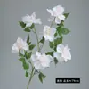 Azalea de Rama Única Altamente Realista, Laurel de Montaña, Camelia para Decoración de Bodas y Escenas al Aire Libre, Flor Artificial