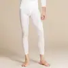Pantalones Térmicos de Seda Hechos a Medida: Pantalones Largos Cálidos de Punto, Mallas de Seda Finas Transpirables Ajustadas para Hombre