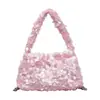 Bolsa de Mão com Lantejoulas de Nicho Europeu e Americano para Mulheres 2026 Início do Outono Exquisite Elegante Corrente Versátil Ombro Transversal