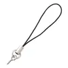 Accesorios DIY cuerda para teléfono ojo de oveja colorida accesorios de cordón de fieltro de lana venta al por mayor cordón con colgante de uña ojo de oveja