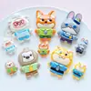 Acessórios de Resina DIY Desenho Animado Zootopia Ímãs de Geladeira Capas de Celular Chaveiros Presilhas de Cabelo Charms para Tamanco