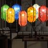 Lanternas de Vaso Pintadas à Mão Estilo Chinês para Restaurante, Luzes de Decoração Externa para Cidades Antigas, Lanternas Vermelhas, Luzes Festivas Chinesas Brilhantes