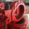 Camión hormigonera 125 bomba de suelo abrazadera de tubo de alta presión hebilla de tubo 100 bomba80 tornillo de hebilla