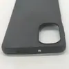 Capa de celular de TPU preta fosca completa para Motorola Motorola Moto G62