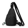 Bolsa de Tecido Oxford Feminina 2025 Nova Moda Leve Versátil Mochila de Viagem Transversal de Ombro Único Peitoral Bolsa Pequena