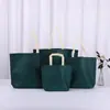 Bolsas de Sacola em Tecido Não Tecido Coloridas, Bolsas Diagonais da Moda, Customização em Pequenos Lotes, Sacolas de Presente para Lojas de Roupas E18