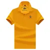Camisa Polo de Enfriamiento para Hombre, Camiseta de Verano de Manga Corta con Cuello Campana, Adecuada para Deportes, Ropa Casual y Negocios, Top Transpirable de Color Sólido para Hombre