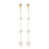Aretes de Tachuela de Cobre y Circonia Kengjie para Mujer, Uso Diario, Pequeños Frescos de Moda con Temperamento Versátil de Corazón de Amor con Borla Procesamiento