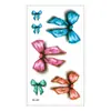 Rc-200~400 Suprimentos Adesivos de Tatuagem Coreanos com Texto em Inglês, Designs de Gatos, Estrelas de Cinco Pontas, Adesivos de Tatuagem Coloridos Harajuku para Homens e Mulheres