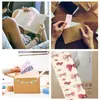 Coqueta 24 Mariposa Rosa Niña Leyendo Libro de Papel Marcadores Recompensa Aspecto de Alta Gama Estilo Ins Regalos Culturales y Creativos