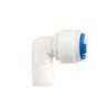 Conector 4042 1 punto rosca exterior giro 2 puntos junta rápida codo conector tubería PE conector carcasa membrana RO máquina de agua pura purificador de agua