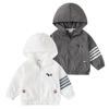Nuevas Camisetas para Niños, Ropa para Niños Niños, Ropa Nueva de Verano 2025 con Protección Solar, Tallas Mediana y Grande, Ropa para Bebés Niños con Bordado de Dibujos Animados con Protección Solar