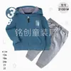 Comercio Exterior Ropa Infantil Primavera y Otoño Conjunto Infantil de Dos Piezas Material Sudadera Sudadera con Capucha Ropa Infantil para Bebés Ropa de Salida [Al por Mayor]