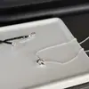 Collar Minimalista de Corazón Anudado en Plata de Ley S925 para Mujer, Cadena para Clavícula, Accesorio Nuevo Versátil de Lujo Ligero de Nicho