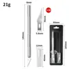 Cuchillo de tallado metálico personalizado para cortar papel, navaja tipo bolígrafo de aleación de aluminio para grabar papel, grabado manual de película para teléfono móvil, grabado de diario DIY