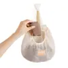 Red de almacenamiento de gran capacidad para calcetines, bolsa colgante para ropa interior de armario de dormitorio, bolsillo de red colgante para almacenamiento en puerta