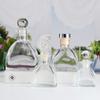 Frasco de Aromaterapia Yurt 50ml do Fabricante Material Branco Cristal Frasco de Vidro Transparente Ombro Inclinado Sub-Frasco de Perfume Atacado