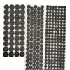 Gaxeta de Silicone com Adesivo Borracha Amortecedor Absorção de Choque Base Antiderrapante Autoadesiva Pé Preto Grade Gaxeta de Silicone