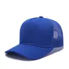 Gorra de Malla de Cinco Piezas para Sándwich Gorra Trucker de Verano Impresión de Logo Gorra Tuanjian Bordada Gorra Publicitaria de Trabajo