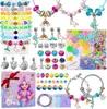 Conjunto de Joias para Montar Pulseira e Colar DIY Infantil Mais Vendido no Exterior com Contas de Argila Macia e Pingentes Artesanais Conjunto Criativo