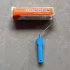 Rodillo de Pincel para Pintura de Látex de 9 Pulgadas con Cerdas Cortas y Medias, Sin Esquinas Muertas, Pequeño del Tamaño de un Pulgar, Rodillo Resistente a Solventes