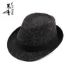 Sombrero de Jazz al por Mayor Moda Británica Sombrero de Copa para Hombre Sombrero Casual Sombrero de Viaje para Caballero Primavera Otoño Invierno Sombrero Vintage para Mujer