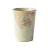 Taza de Cerámica Ruyao Beige Chino Peces Dorados para Refresco Gran Capacidad Taza de Maestro Taza de Té Taza de Bebida China Vintage