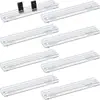 Soporte Transparente de Acrílico de 3 Rejillas para Dominó, Soporte para Juego de Entretenimiento Mexican Train (No Incluye Tarjetas)
