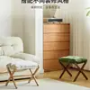 Reposapiés para Sofá, Reposapiés para Pausa de Almuerzo en la Oficina, Reposapiés para Sillón Reclinable, Reposapiés de Madera de Haya, Taburete para Elevar las Piernas, Taburete de Mesa de Café, Taburete Plegable para Cambiarse los Zapatos
