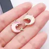 Venta Caliente Transfronteriza Delfín Medusa Pez Cola de Pescado con Pedrería Pendientes Pulsera Collar 3D Hechos a Mano Accesorios de Joyería