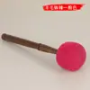 Maço para tigela tibetana budista do Nepal, Martelo de feltro de lã para tigela sonora, Maço para tigela tibetana de Xizang, Acessório de tigela lua cheia para terapia sonora profissional