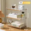 Estante de Almacenamiento de Escritorio, Estantería de Esquina de Mesa, Estante de Almacenamiento para Estación de Trabajo, Escritorio de Estudiante, Estantería Simple, Estante de Almacenamiento para Dormitorio
