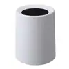 Lixeira Doméstica Moderna Minimalista Estilo Nórdico para Sala de Estar, Lixeira Fofa para Quarto de Menina, Estilo Nórdico, Camada Dupla, Estilo Ins
