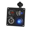 Cargador de teléfono móvil para coche de 36 W, modificado, doble control de calidad, carga rápida, USB, panel marino, toma de corriente para encendedor de cigarrillos, fabricantes