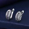 Aretes de Diamantes Sánscritos Transfronterizos Europeos y Americanos de Aliexpress wish para Mujer Aretes Personalizados Europeos y Americanos Accesorios Transfronterizos Aretes