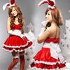 Roupas de Natal Coelho Vermelho Coelho roupa de performance de dança de liderança roupa de fotografia Roupa de Natal uma geração atacadista