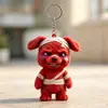 2026 Llavero Colgante de Perro Rojo Pequeño Acrílico Indestructible Más Vendido