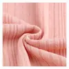 Tejido de canalé Bazaar 230g Rayón Polié Raya Pit Ligera Base Tejido de Punto Otoño e Invierno Ropa Casual Tejido de Punto