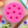 Molde Popular de Silicona de Arándano, Frambuesa y Mora de Amazon Herramienta para Hornear Decoración de Pasteles con Chocolate y Fondant DIY
