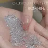Champagne Transparente Marquise Zircón Super Brillante Joyería para Uñas Transparente Fondo Puntiagudo Forma de Gota de Agua con Alas de Mariposa Diamante para Uñas Joyería al por Mayor