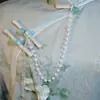 Accesorios de Borla para Cheongsam, Perlas Clásicas Chinas, Broches Antiguos, Adornos para el Pecho, Colgantes Elegantes, Colgantes