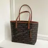 Textura Impressa 2025 Novas Bolsas Presbiopia Grande Capacidade Casual Roupa de Trabalho Moda Ombro Portátil Bolsa Tote Atacado