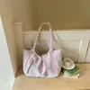 Bolso Tote Estilo Universitario Diseño de Nicho Literario Retro para Mujer 2026 Nueva Moda Bolso de Hombro Simple de Gran Capacidad