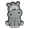 Novos Encantos de Sapato Clog de Borracha Macia de PVC de Animal Fofo Desenho Animado Acessórios de Fivela de Sapato DIY Atacado em Estoque Decorações de Sapato