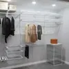 Armario Duradero de Metal Transfronterizo Estante de Almacenamiento Personalizable para Pared del Hogar Artefacto de Almacenamiento para Alquiler de Apartamentos