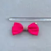 Accesorios de Moño Rosa DIY Accesorios para Pelo de Mascota Accesorios para Muñecas Bid Productos Semi-Terminados para Ropa Sombrero Llavero