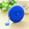 Mini cinta métrica portátil, cinta métrica suave retráctil automática para medir la circunferencia de la cintura, regla de sastre para ropa, uso doméstico