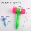 Martillo de Sonido de Plástico para Enseñanza Preescolar Martillo de Aire Bb Martillo de Truco Interactivo Animando Niños Juguete de Martillo de Golpeteo para Niños