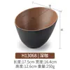 Tazón Inclinado de Melamina Restaurante de Hot Pot Comercial Vajilla Cubo para Verduras Lechuga Plástico Negro Cafetería Tazón para Salsas Condimentos
